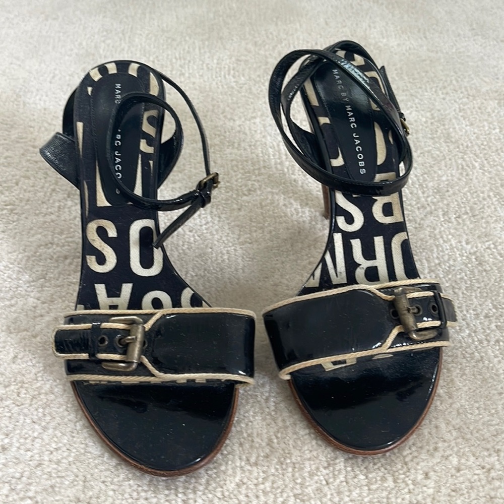 Marc by Marc Jacob’s heels size 39 black/brown